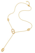 Collier Y Maille Marine Strass – Élégance Lumineuse