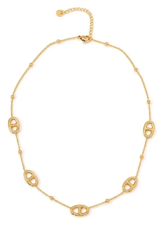 Collier Maille Marine – Élégance Intemporelle