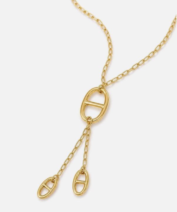 Collier Long Sautoir Boucle Marine – Acier Inoxydable