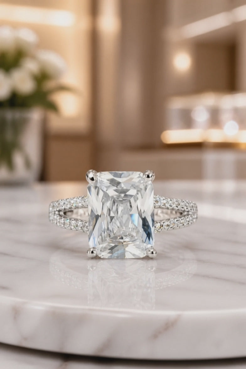 Bague ajustable en argent 925 CLELIA