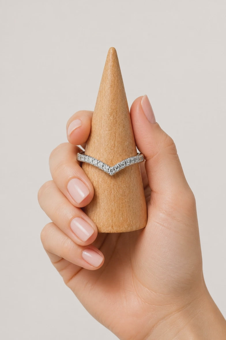 Bague ajustable en argent 925 CELIA