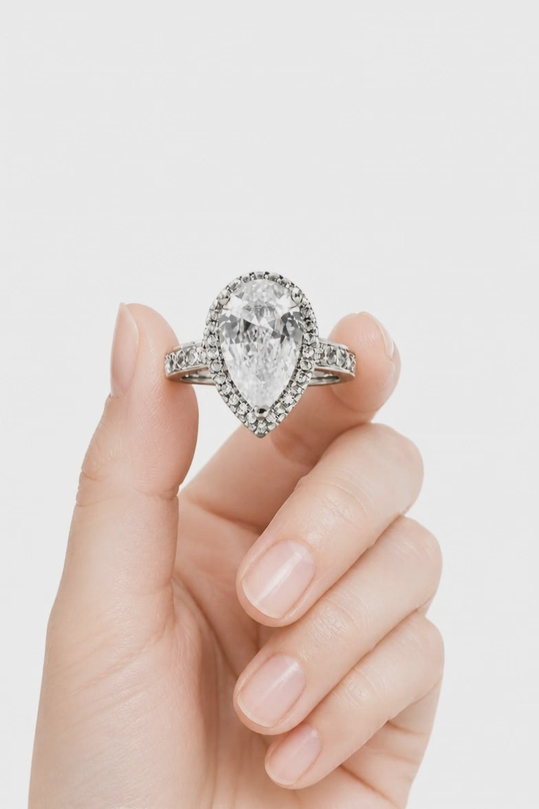 Bague ajustable en argent 925 SARA