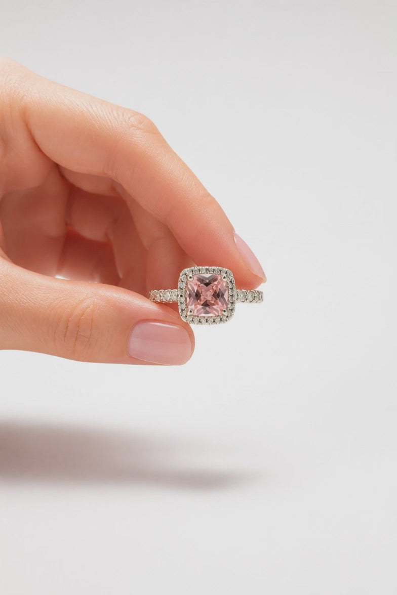 Bague ajustable en argent 925 CLARA
