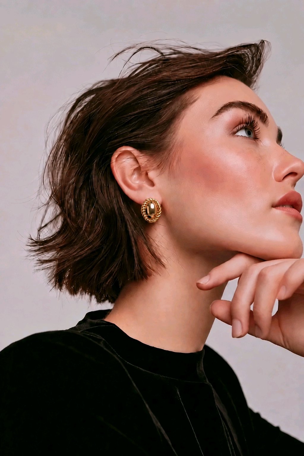 Boucles d’Oreilles Ovales Tressées – Chic Intemporel