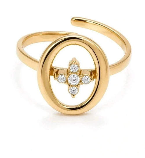 Bague ajustable en acier inoxydable